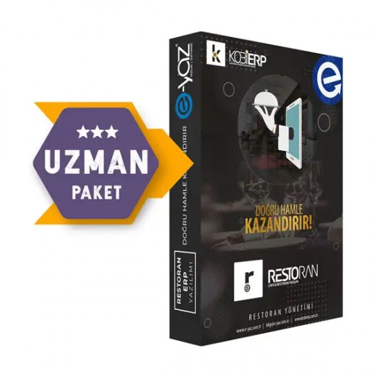 Restoran Uzman Paket ERP Yazılımı